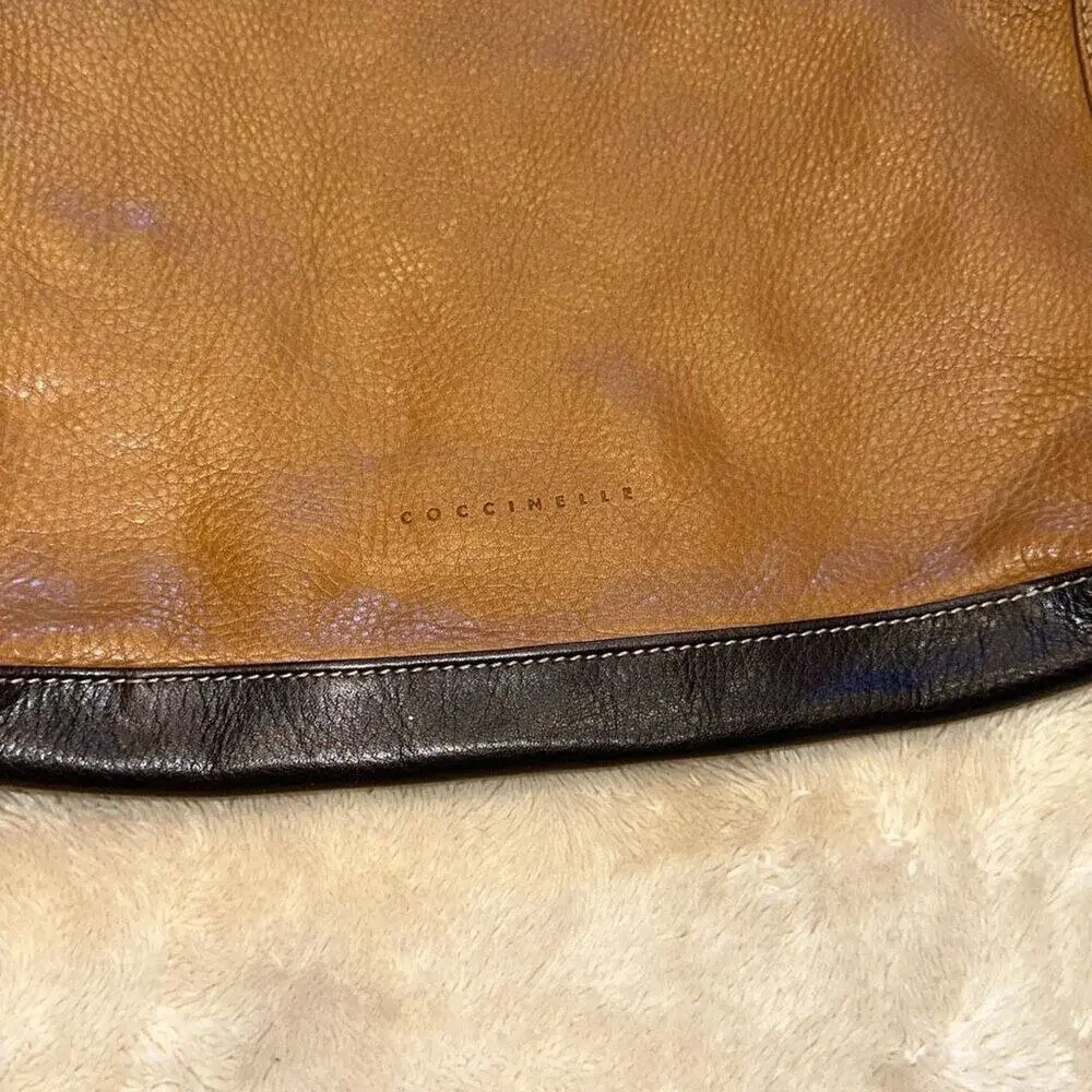 Coccinelle Brown Leather Shoulder Bag | Sz OS